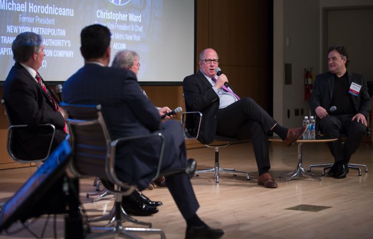 Christopher Ward speaks during the transportation panel.