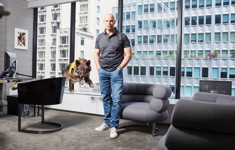 Keith Rubenstein, founder of Somerset Partners, in his office at 450 Park Avenue. Photo: Yvonne Albinowski/For Commercial Observer