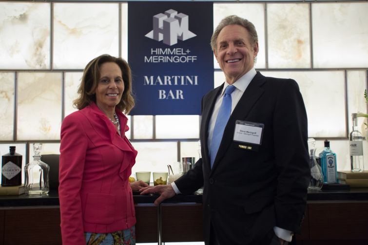 Leslie Himmel and Steve Meringoff of Himmel + Meringoff Properties. 