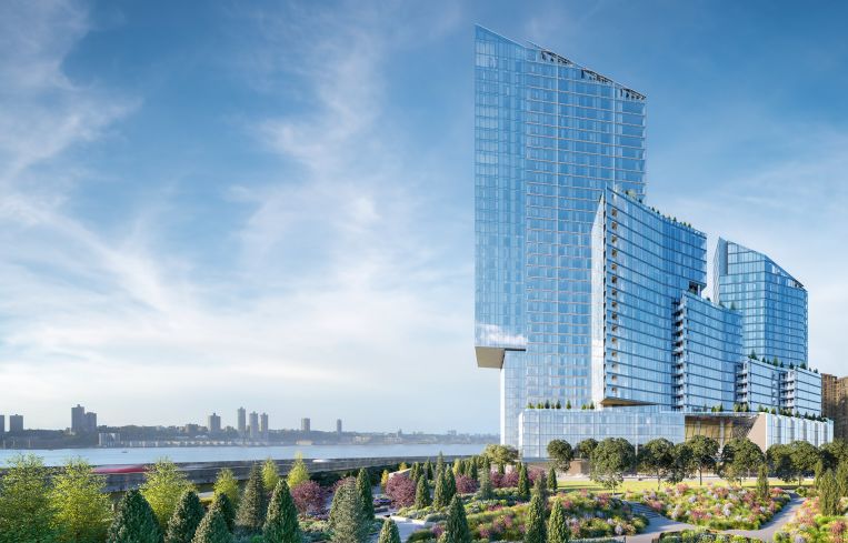 Two Waterline Square. Rendering: Noe & Associates with The Boundary
