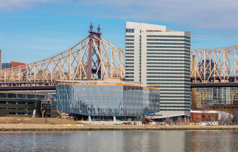 The Bridge and The House at Cornell Tech. Photo: Max Touhey
