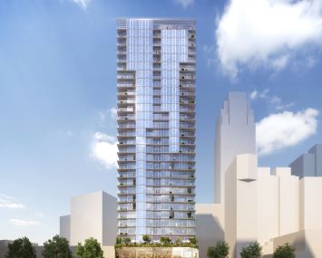 Rendering of 436 Albee Square in Downtown Brooklyn.