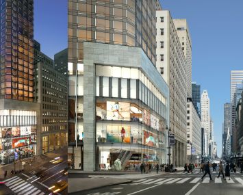 A rendering of the planned project at 520 Fifth Avenue.