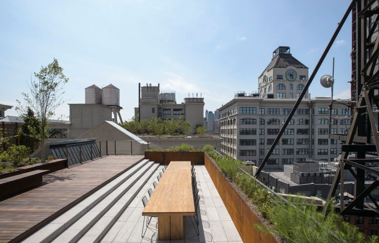 55 Washington also has a dining or conference table. Photo: Two Trees Management Company.