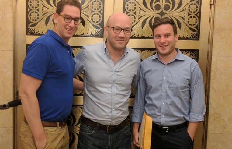 From left: Sam Reznitsky, Michael Rouzenrovich, Mayer Jotkowitz.