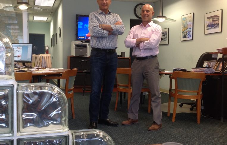 Steve Blackburn, Allan Profeta (right) of Premiere Properties.