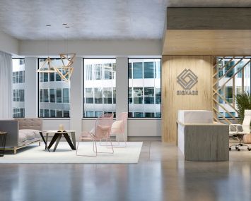 Renderings of a revamped 311 West Monroe Street. Photo: Sterling Bay