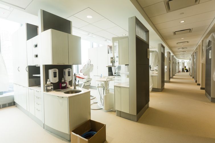 Dental treatment spaces. Photo: Emily Assiran/For Commercial Observer