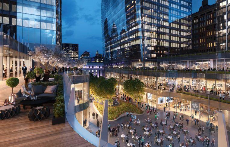 1 Manhattan West. Rendering: Brookfield Property Partners
