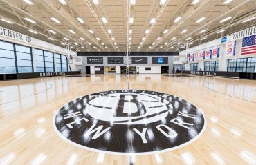 The Brooklyn Nets Training facility in Industry City. 