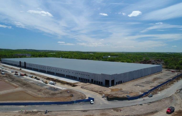 586 Gulf Avenue under construction at the Matrix Global Logistics Park. Photo: Matrix Development Group