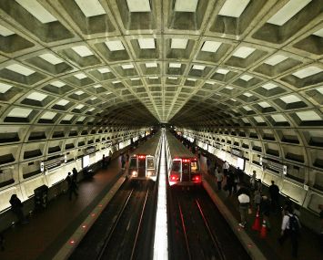 Gallery Place Metro station in Washington, D.C.
