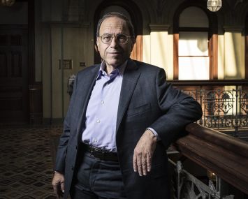 Allen Gross at the Beekman Hotel.