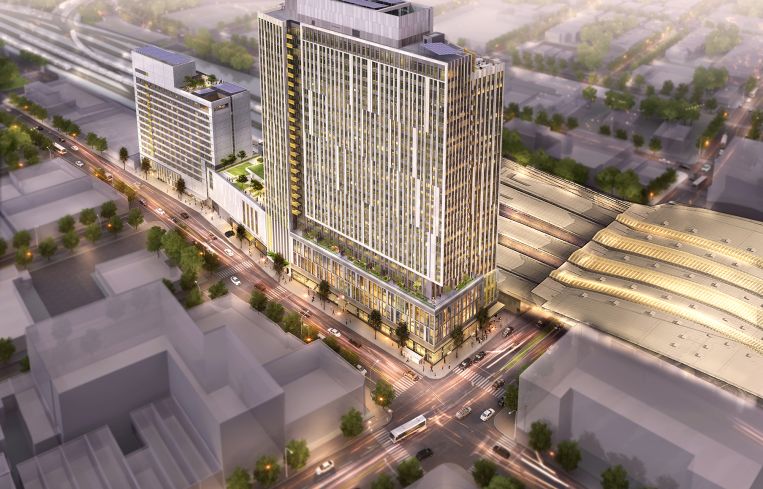 CNY Group is building The Crossing at Jamaica Station for BRP Companies.