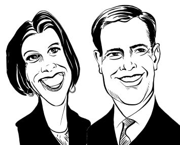 Alison Jacobs and Bryan McDonnell.