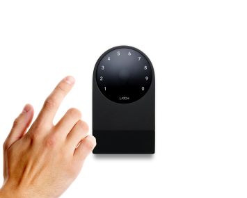 A Latch keyless-entry console.