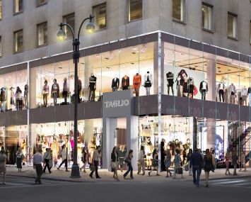 A rendering of the retail at 530 Fifth Avenue.