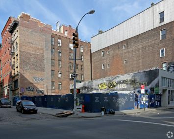 The lot at 74 Grand Street.