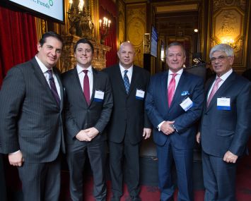 From left to right: Peter Sotoloff, Michael Gigliotti, Tony Fineman, Daniel Palmier and Jay Neveloff