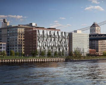 Rendering of 10 Jay Street in Dumbo.