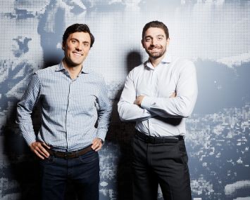 Ryan Simonetti, left, and Christopher Kelly of Convene.