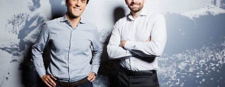 Ryan Simonetti, left, and Christopher Kelly of Convene.