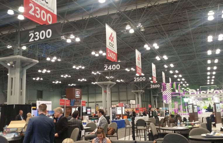 Thousands gathered at the 2017 ICSC New York Deal Making conference at the Jacob K. Javits Convention Center.
