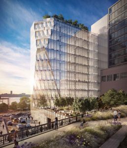 Rendering of 40 10th Avenue in the Meatpacking District.