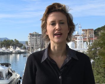 Lauren Elkies Schram at MAPIC.