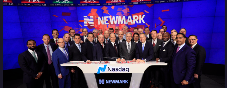 Newmark Group becomes a public company in the Nasdaq. 