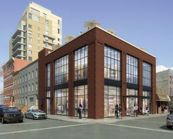 Rendering of 180 Bedford Avenue in Williamsburg.