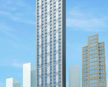 A rendering of 140 West 28th Street. 