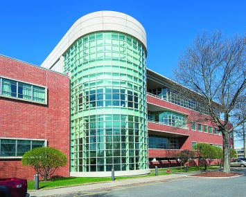 The former headquarters of the Boston Globe.