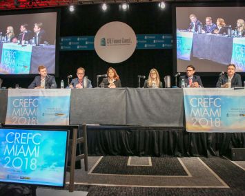 From left: David McCarthy, Marty Schuh, Lisa Pendergast, Christina Zausner, Michael Flood and Scott Sinder.
