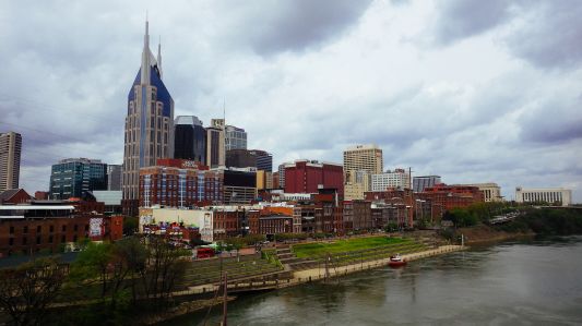 View of downtown Nashville, Tenn. 