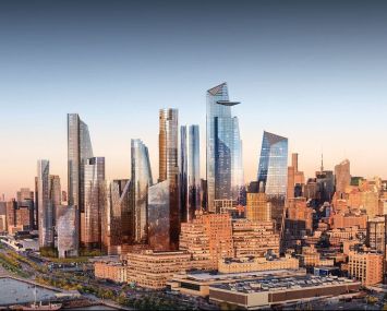 Rendering of Hudson Yards.