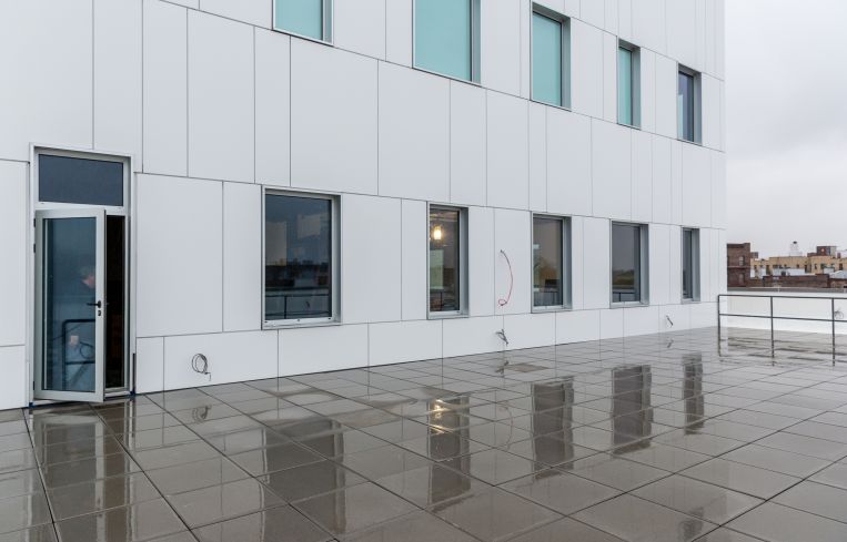 The fourth floor office space comes with a 3,000-square-foot private outdoor terrace.