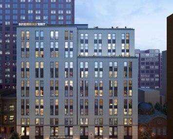 A rendering of 70 Schermerhorn Street.