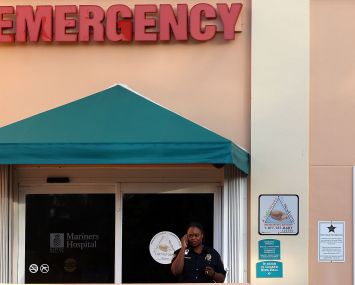 A hospital in the Florida Keys. Analysts said healthcare REITs have suffered from fears of cuts in government medical spending.