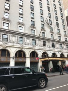 The Paramount Hotel at 235 West 46th Street.
