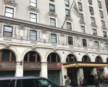 The Paramount Hotel at 235 West 46th Street.