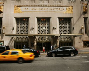 The Waldorf Astoria.