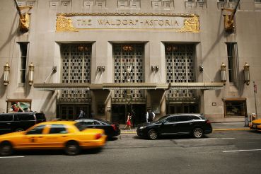 The Waldorf Astoria.