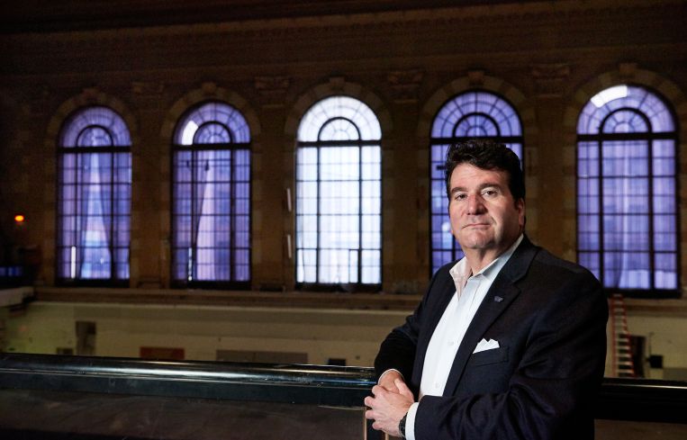 Allan Fried, head of GHC Development, is redeveloping the historic American Stock Exchange building.