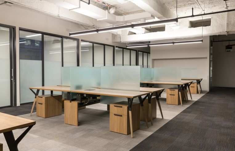 Individual desks at Serendipity Labs
