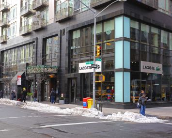 420 Park Avenue South before Lacoste closed.