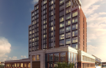 A rendering of the development at 3-50 St. Nicholas Avenue.