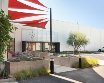 The former Lockheed-Martin facility at 2777 North Ontario Street, Burbank, Calif.