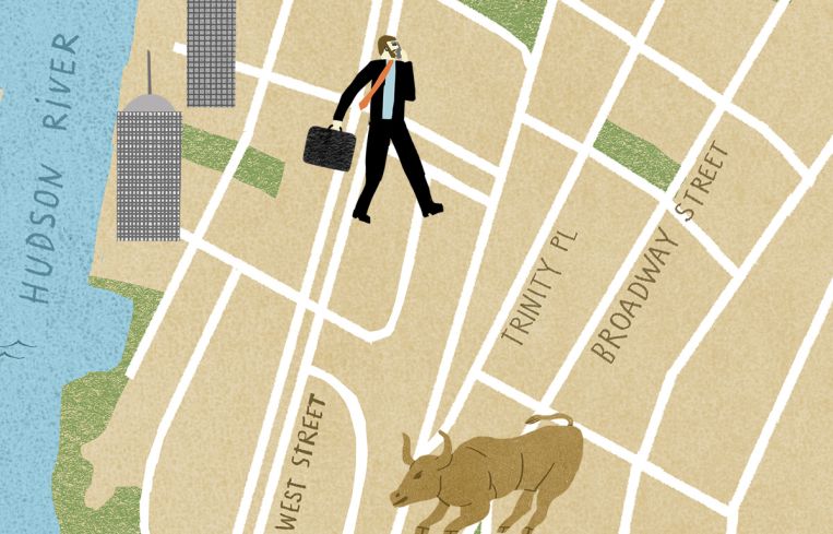 The Financial District.