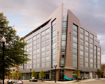 Arlington's Courthouse Plaza at 2401 Wilson Boulevard.